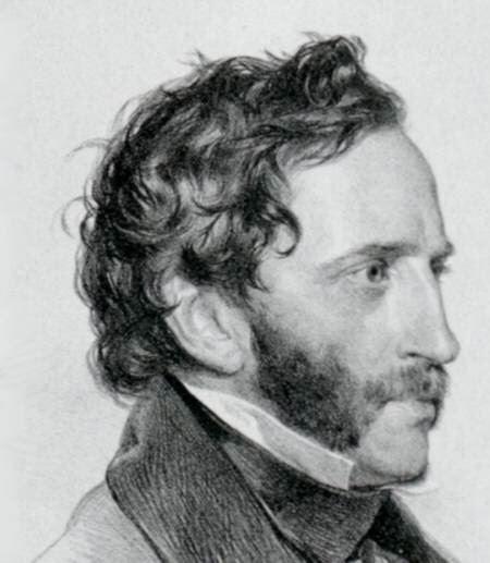 F. Gauermann Portäit von Friedrich Gauermann